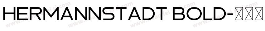 Hermannstadt Bold字体转换